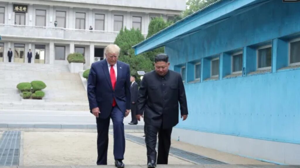 Trump and Kim Jong Un