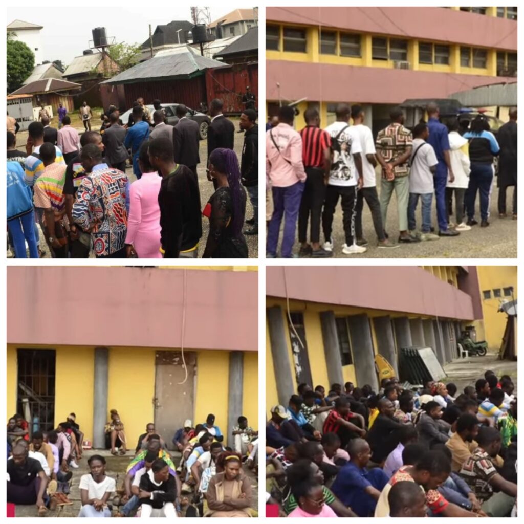 Immigration captures 90 foreign nationals for cybercrime in Rivers.