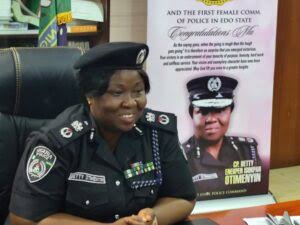 Betty Otimenyin Becomes Edo State’s First Female Police Commissioner.