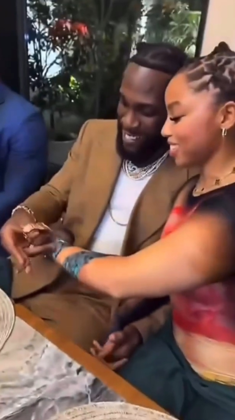 Chloe Bailey and Burna Boy Sparks More Dating Rumores with Loads of PDA