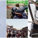 27-year-old- man climbs Telecom mast in Gombe threaten suicide over debt.